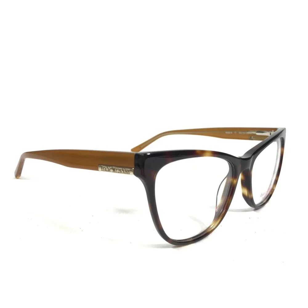 Isaac Mizrahi Eyeglasses Frames IM30019 Brown Tortoise Cat Eye 53-16-135